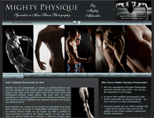 Tablet Screenshot of mightyphysique.co.uk